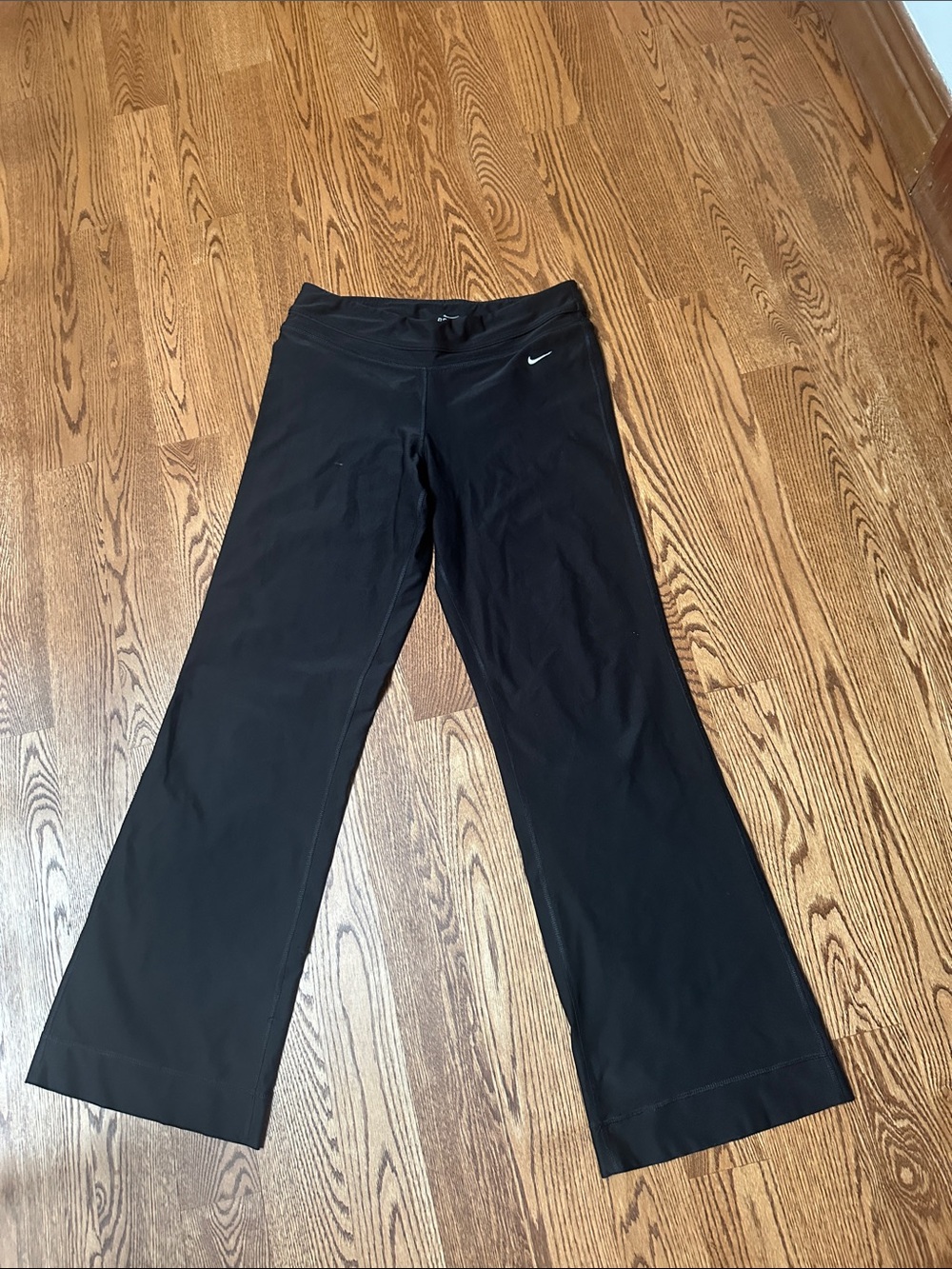 Nike Black wide leg pants